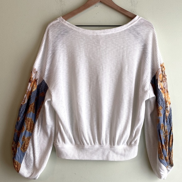 Free People Casual Clash Thermal Top - Picture 5 of 7